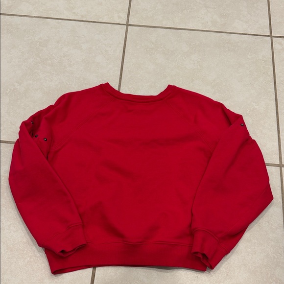 Armani Exchange Red Crewneck Sweatshirt - Picture 4 of 5